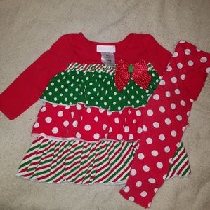Rare Editions 18/mo Holiday Outfit